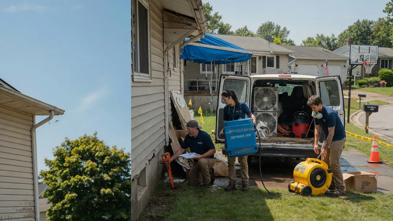 Ceiling Leak Cleanup in Otwell, IN near me